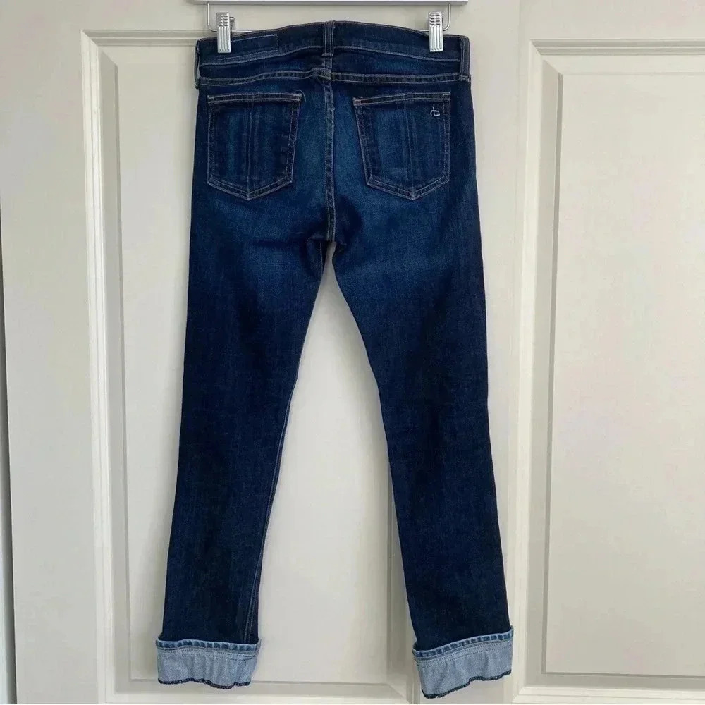 Rag & Bone Kylie Crop Jeans Serrano Size 24 - Picture 11 of 14